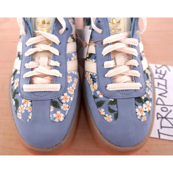 Adidas Sambae x Liberty London Tactile Blue Floral Women's Shoes - Picture 5 of 11